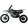 Pit Bike NCX SXR Evolution 140cc 17/14 - Colore Nero/Grigio - Vista 45° Laterale
