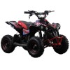 Mini Quad NCX Cayman 1000W R6 Elettrico - Colore Rosso - Vista 45° Frontale