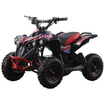 Mini Quad NCX Cayman 1000W R6 Elettrico - Colore Rosso - Vista 45° Frontale