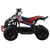 Mini Quad NCX Cayman 1000W R6 Elettrico - Colore Rosso - Vista 45° Laterale
