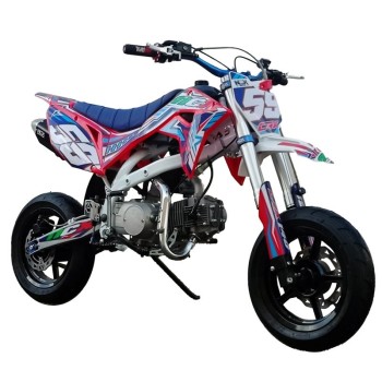 Pit Bike NCX CRX 125 12/12 Supermotard - Vista Frontale Destra