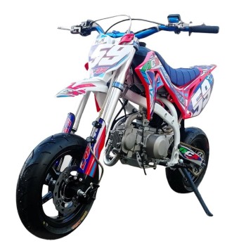 Pit Bike NCX CRX 125 12/12 Supermotard - Vista Frontale Sinistra