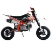 Pit Bike NCX Vyper 140 12/12 Supermotard - Colore Bianco-Arancione - Vista 45° Laterale