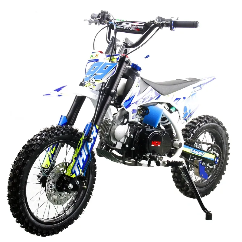 Pit Bike NCX Thor PRO 125 14/12 4 Marce - Vista 45° Frontale