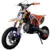 Pit Bike NCX CRX 125cc 12/10 4 Marce Gold - Colore Bianco-Arancio - Vista 45° Frontale