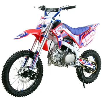 Pit Bike NCX CRX 125cc 17/14 4 Marce - Vista Frontale Sinistra