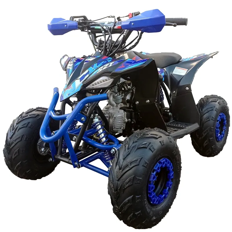 Quad Furious Six 125cc R6 Automatico + Retro - Vista Frontale Sinistra