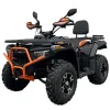 Quad NCX X-Rock 270 - Colore Nero-Arancio - Vista Frontale Sinistra