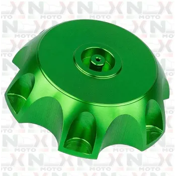 Tappo Serbatoio Originale NCX in Alluminio per Pitbike Ø49mm. colore Verde