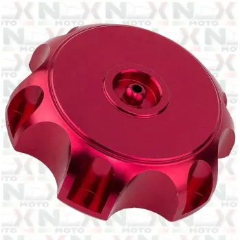 Tappo Serbatoio Originale NCX in Alluminio per Pitbike Ø49mm. colore Rosso