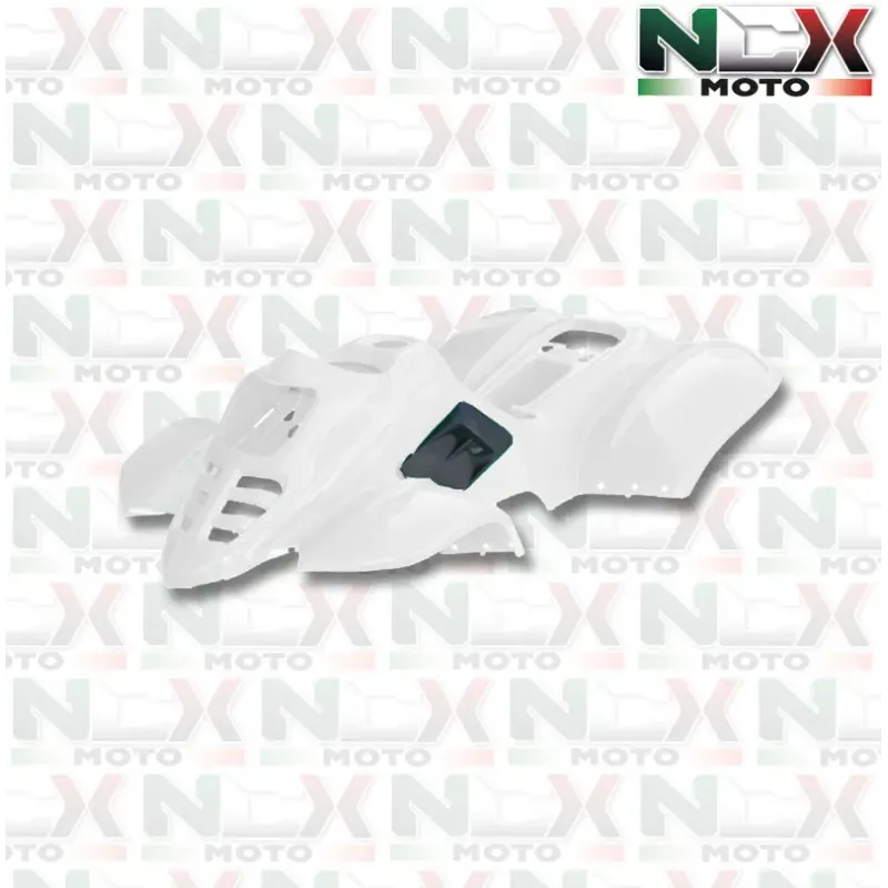 Kit Plastiche Carene Originali NCX per Quad Jambo Bianco