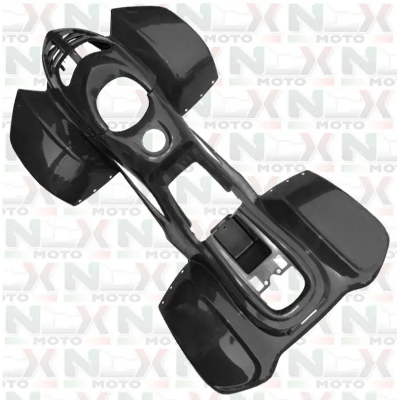 Kit Plastiche Carene Nero Originali NCX per Quad 110/125 - Jambo e Simili