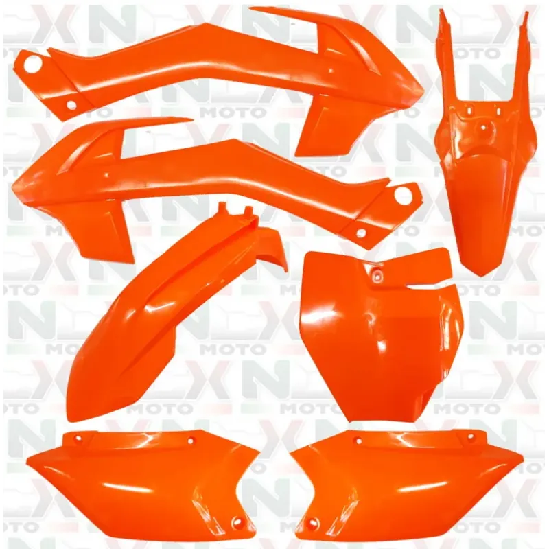 Kit Carene Plastiche Originali NCX Pitbike Mod. Thor 125cc 14/17 Arancione