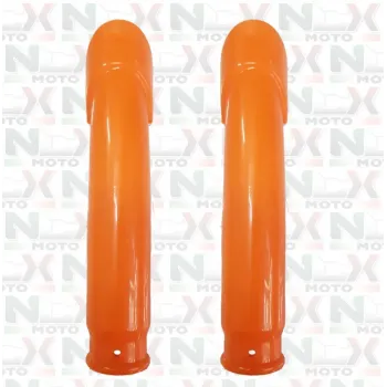 Coppia Copri Steli Originale NCX per Minicross 50cc Arancione