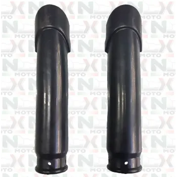 Carena Plastica - Coppia Copri Steli Originale NCX per Minicross 50cc Nero Pull Start