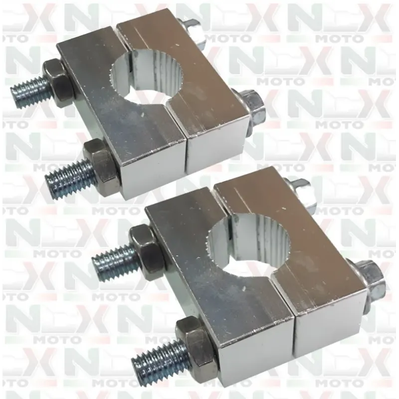 Riser Manubrio Originale NCX per Quad 125 Silver