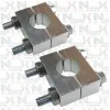 Riser Manubrio Originale NCX per Quad 125 Silver