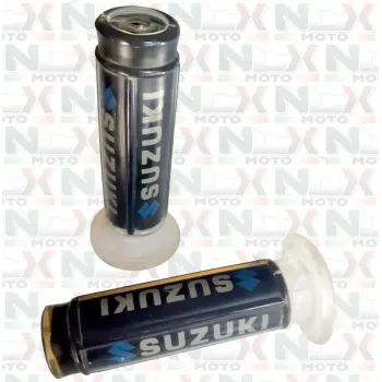 Coppia Manopole Originali NCX con Grafica Suzuki