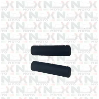 Coppia Manopole Originali NCX in Gomma colore Nero
