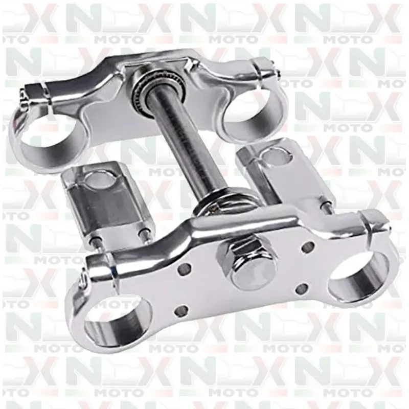 Piastre Forcella Tipo 45/48 Interasse 160 Originali NCX complete di Attacchi Manubrio