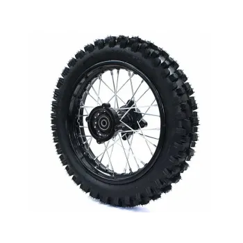 Cerchio e Pneumatico Posteriore  80/100-12 Originale NCX