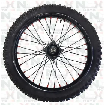 Cerchio e Pneumatico Anteriore 70/100-17 Originale NCX