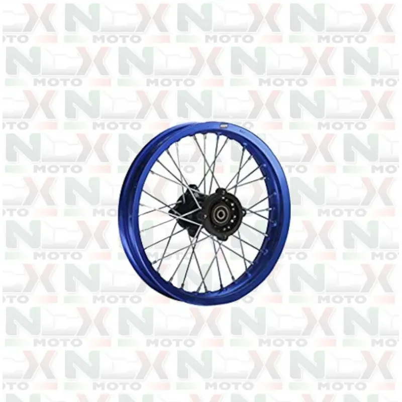 Cerchio Anteriore Originale NCX per Pitbike 60/100/14 Blu