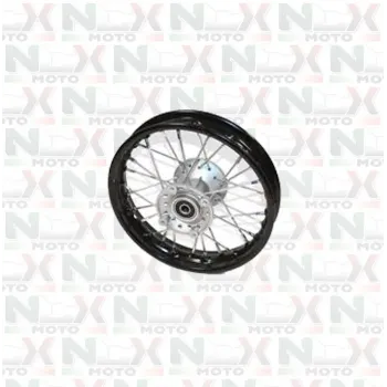 Cerchio Anteriore 14'' Originale NCX in Acciaio Nero