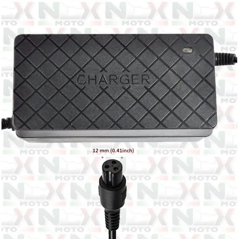 Caricabatterie 36V Piombo - Connettore 3 Pin Gx16