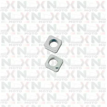 Coppia Registro Tendicatena Originale NCX in Alluminio Argento