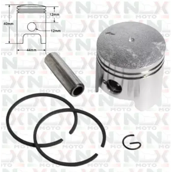 Pistone 44mm Originale NCX per Motori 2 Tempi 49cc