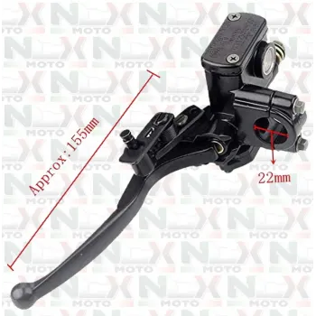 Pompa Freno Posteriore Originale NCX completa di leva per Quad 125cc