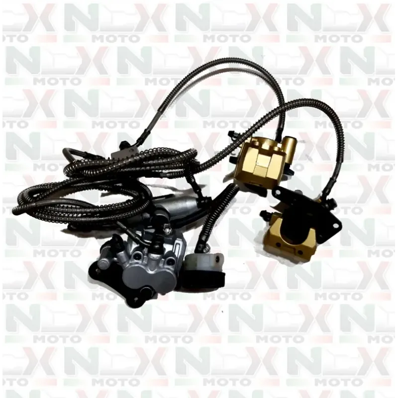Kit Pinze Anteriori e Posteriori + Pompa Freno Originale NCX per Quad Shineray 300cc.