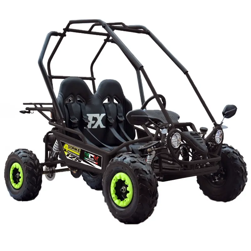 Buggy NCX FX 125 - Colore Nero - Vista Frontale Destra