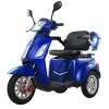 Scooter Trimax 1000W 60V Targabile - Colore Blu - Vista 45° Frontale