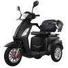 Scooter Trimax 1000W 60V Targabile - Colore Nero - Vista 45° Frontale