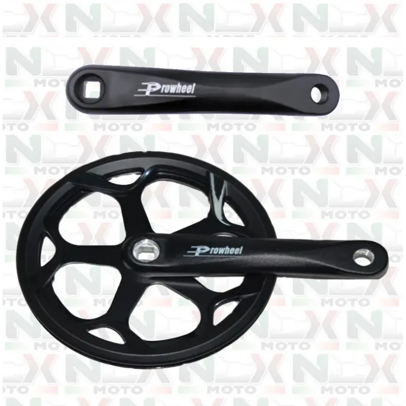 Set Guarnitura + Pedivelle Prowheel Originale NCX per Fatbike Quasar 48 / Stressed / Blackstone X  /  RD5 / RD8