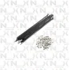 Kit Raggi (Set 36Pz Nero) Anteriori Originale NCX per Fatbike Ruota 20"