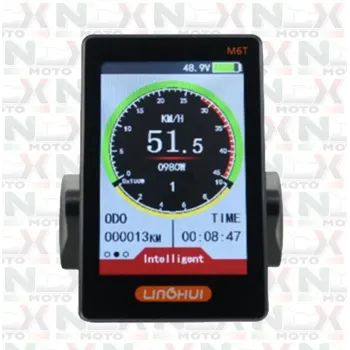 Display LCD 48V con Supporto Manubrio Originale NCX per Fatbike Quasar 48 / RD8 