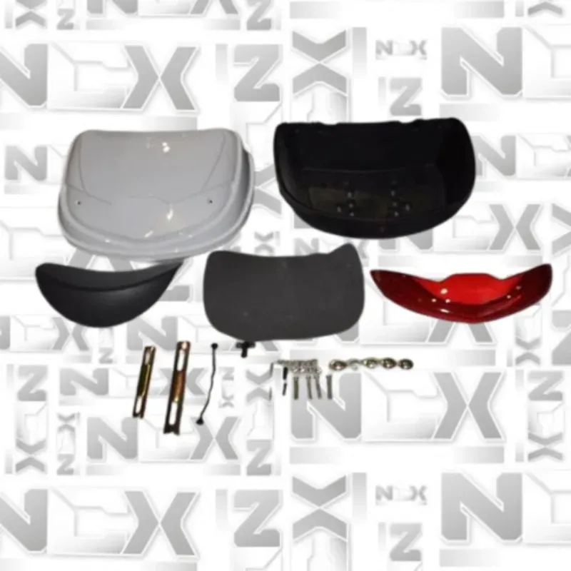 Bauletto Completo Originale NCX per Scooter Eco Rider Evo Bianco