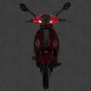 Coprimanubrio Originale NCX per Scooter Lucky X5 Rosso