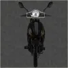 Coprimanubrio Originale NCX per Scooter Lucky X5 Nero Opaco