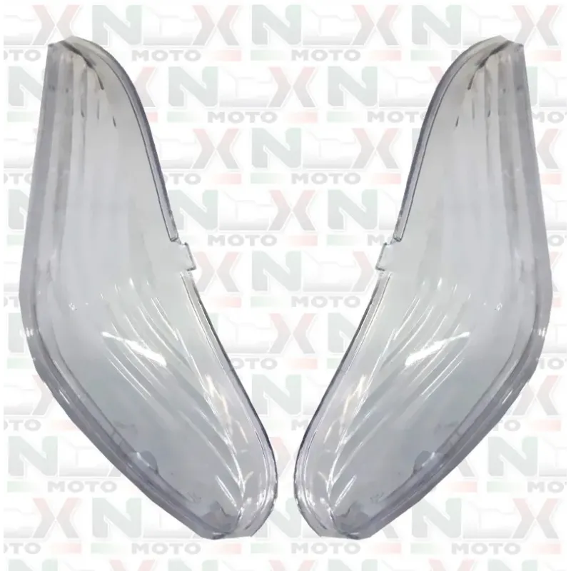 Coppia Frecce DX e SX Trasparente Originali NCX per Scooter Lucky XD (solo gemme)
