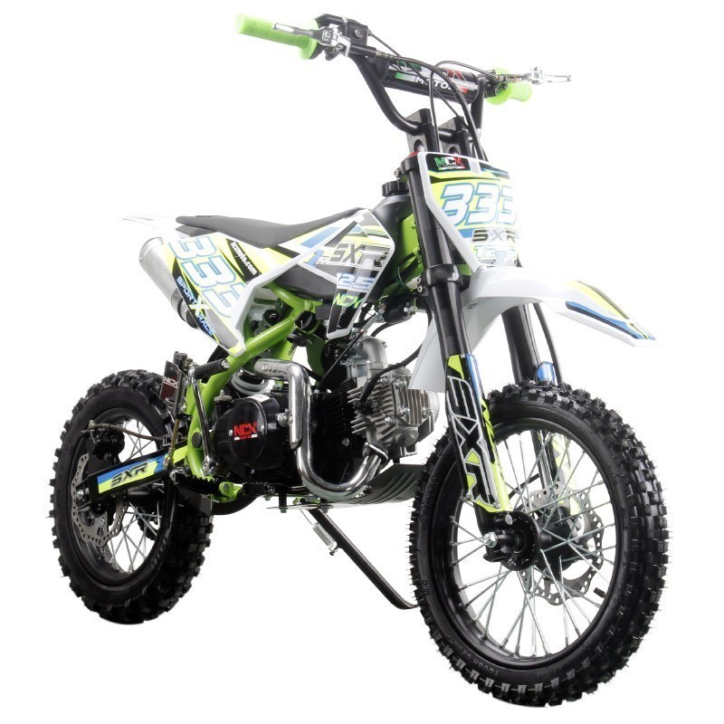 Pit Bike  NCX SXR Z-PRO 125cc 14/12 4 Marce - Vista 45° Frontale