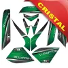 Kit Grafiche Originali NCX per Quad V-Raptor Verde in Cristal