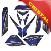 Kit Grafiche Originali NCX per Quad V-Raptor Blu in Cristal