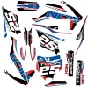 Kit Grafiche Originali NCX per MiniCross Thor 50 Blu Rosso Nero in Pvc 55 Micron