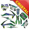 Kit Grafiche Originali NCX per PitBike Thor 125cc 14/12 Verde in Cristal