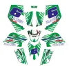 Kit Grafiche Originali NCX per MiniQuad Racer Verde/Blu/Bianco in Pvc 55 Micron
