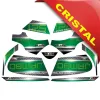 Kit Grafiche Originali NCX per Quad Jambo Verde in Cristal